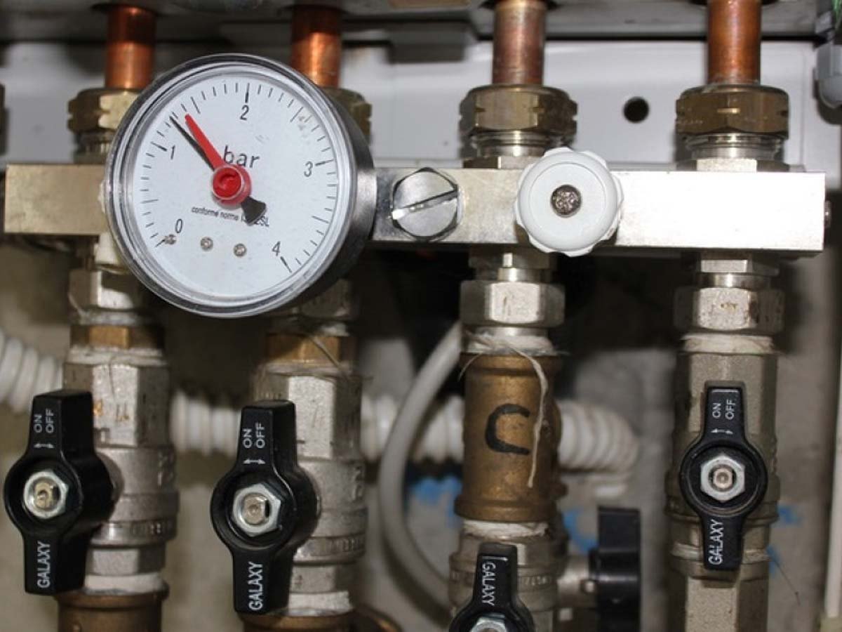 CV-ketel drukverlies wat leidt tot lekkage